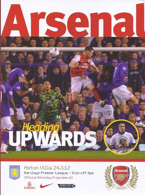 Arsenal FC v Aston Villa FC